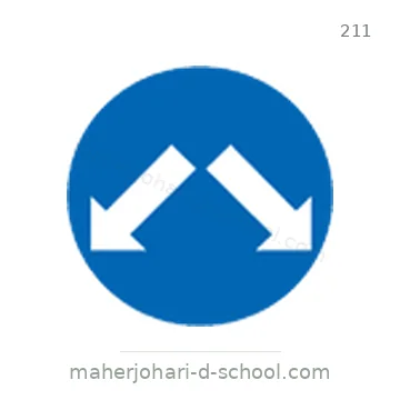 شاخصة المرور رقم 211
