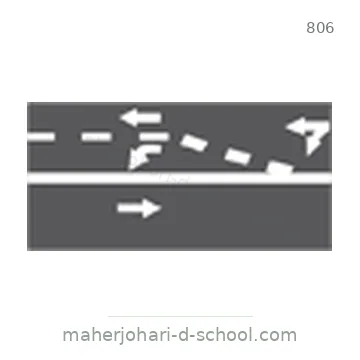 شاخصة المرور رقم 806